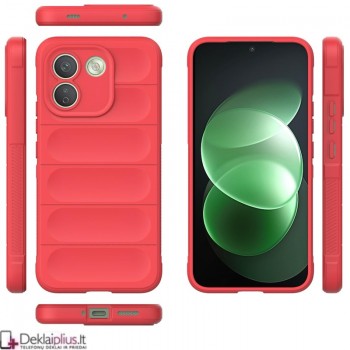 Magic Shield guminis dėklas - raudonas (Xiaomi Redmi Note 17 Pro Max) Magic Shield guminis dėklas - raudonas (Xiaomi Redmi Note 17 Pro Max)